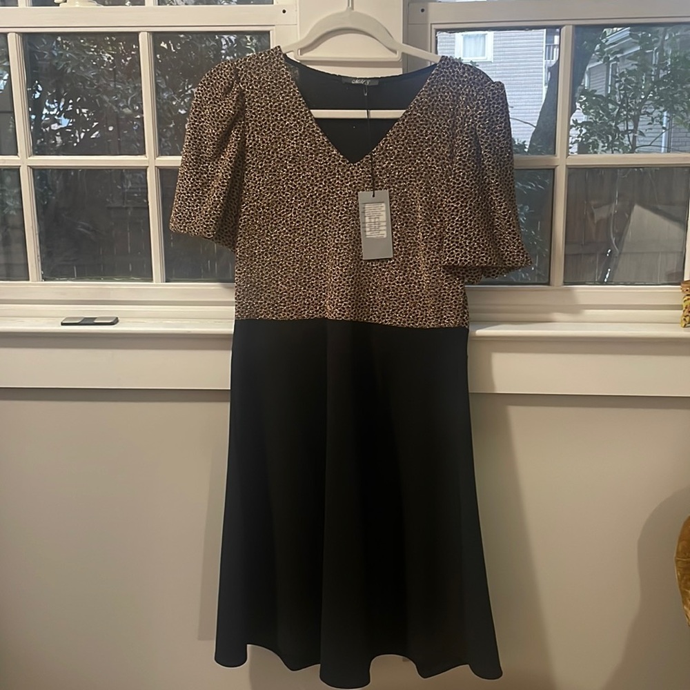 Small black sparkly dress - never worn